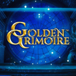 golden grimoire video slot logo