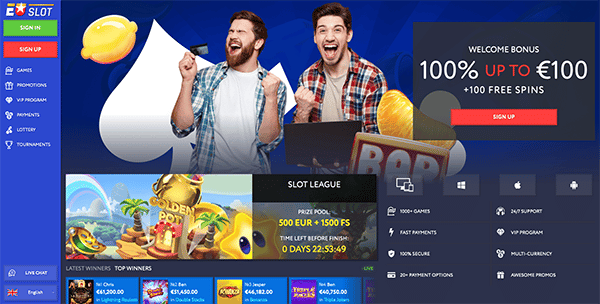 EUslot casino review