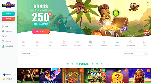 Spinia casino review