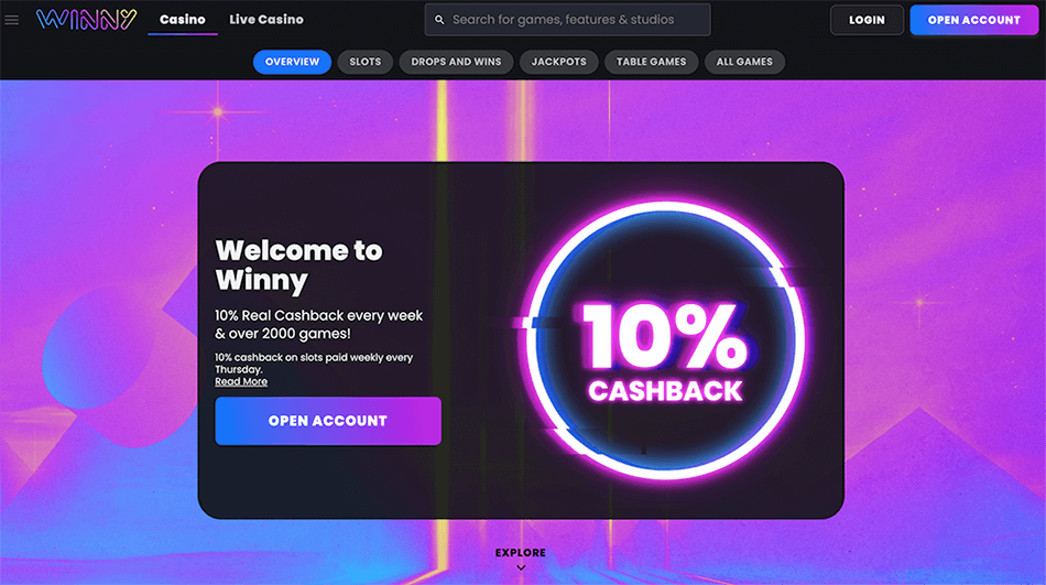 Winny casino review