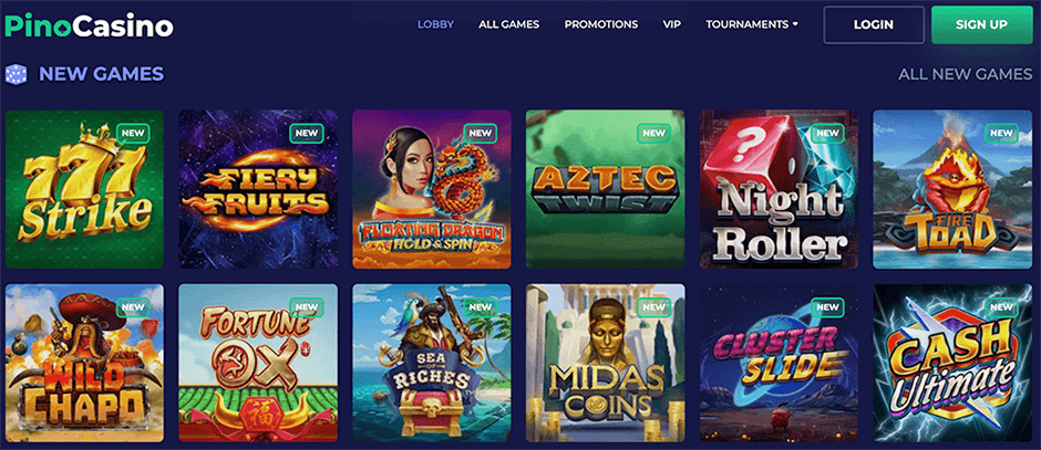 Ontdek de nieuwste slots