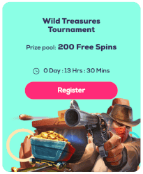 Wild treasures tournament