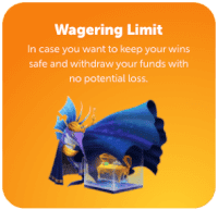 wagering limit online casino