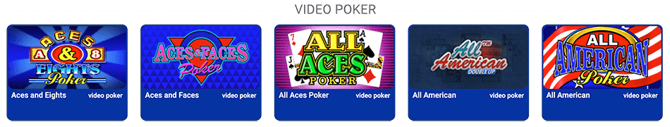 Videopoker games