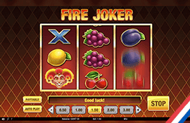 Fire joker slot