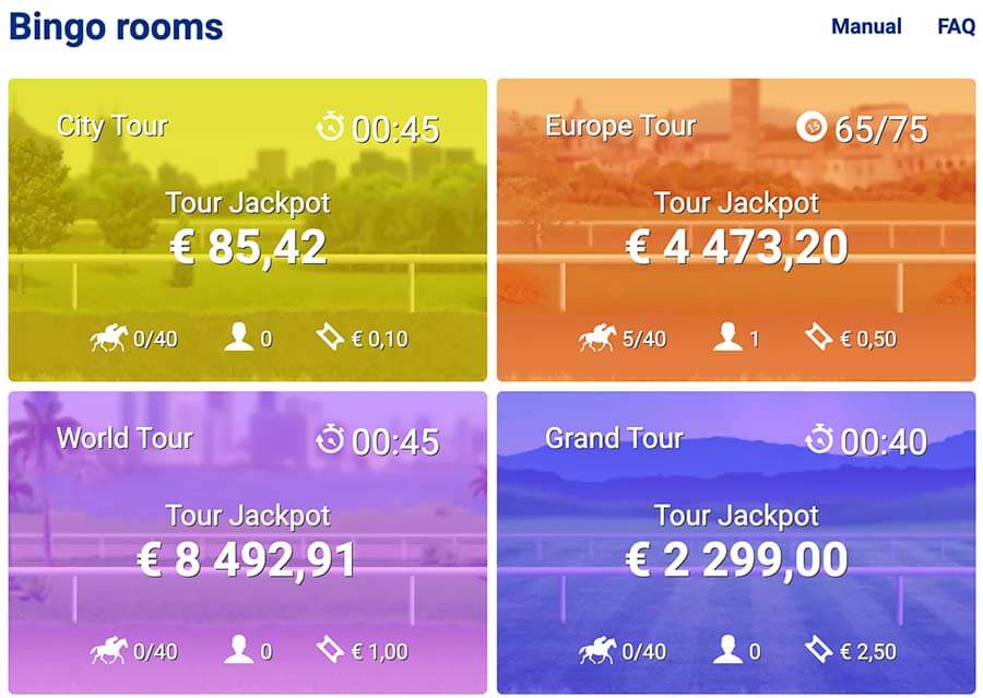 bingo rooms